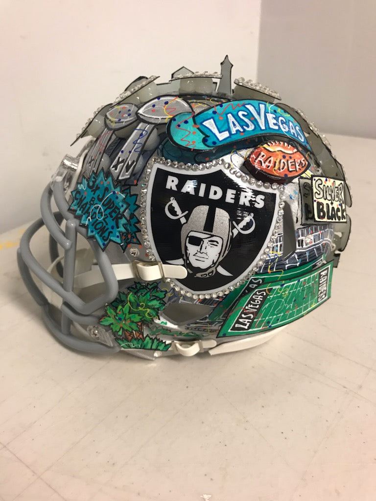 NFL Las Vegas Raiders Mini Helmet