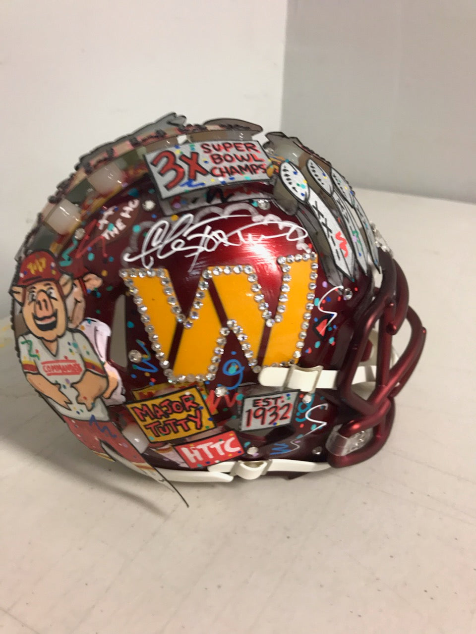 NFL Washington Commanders Mini Helmet