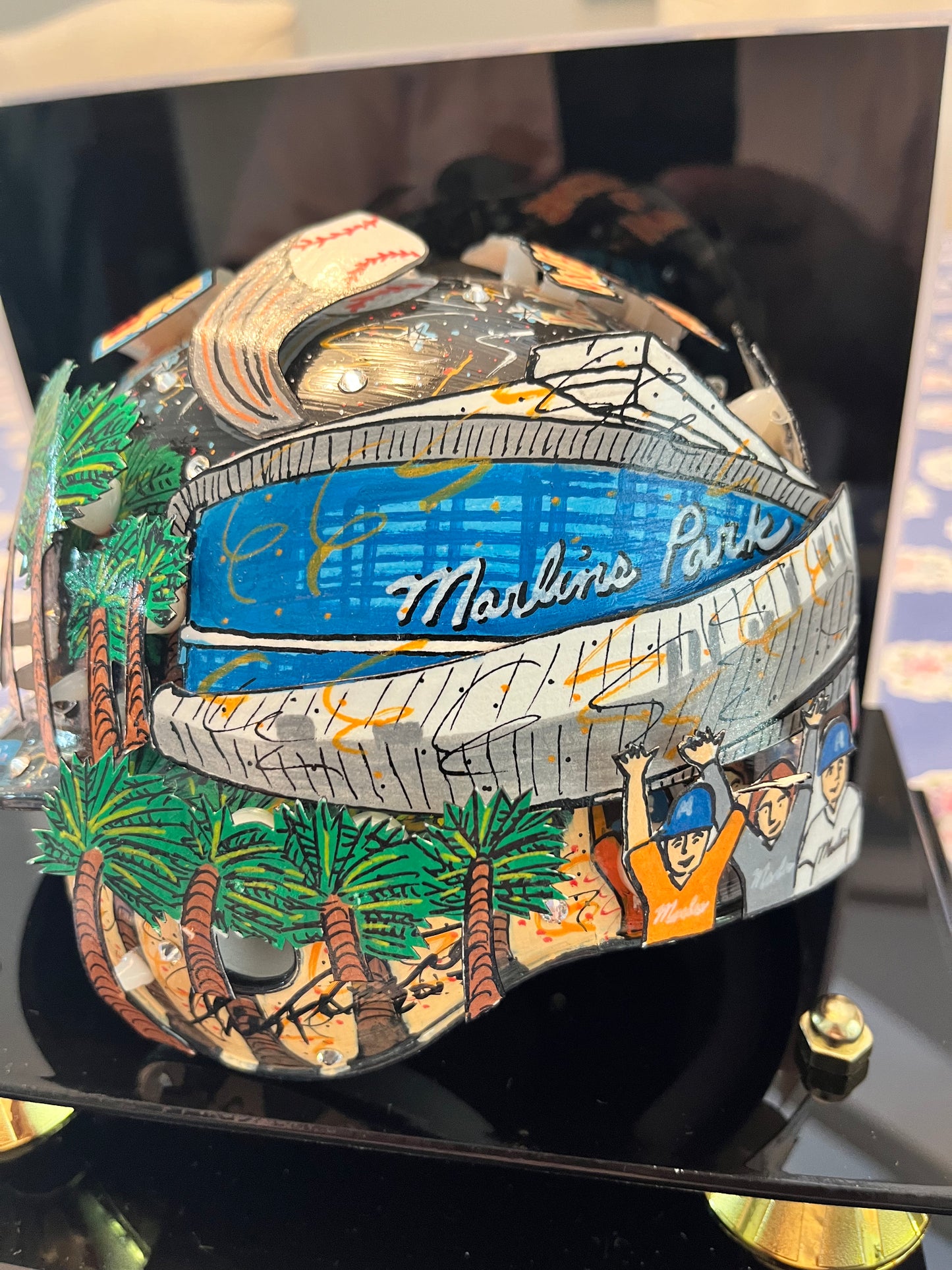 Miami Marlins Original Mini Helmet