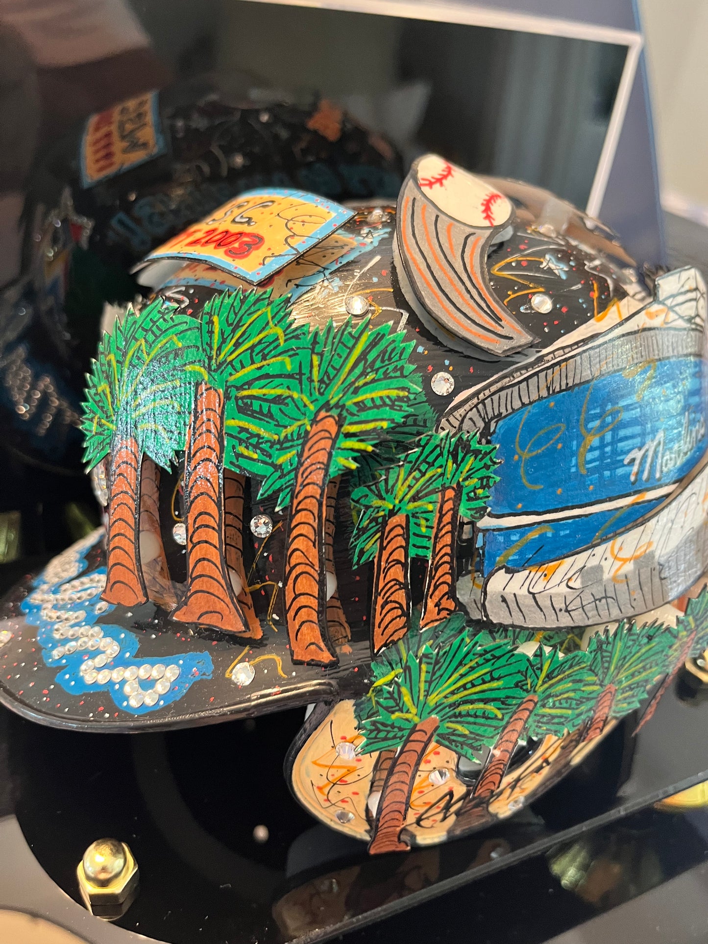 Miami Marlins Original Mini Helmet