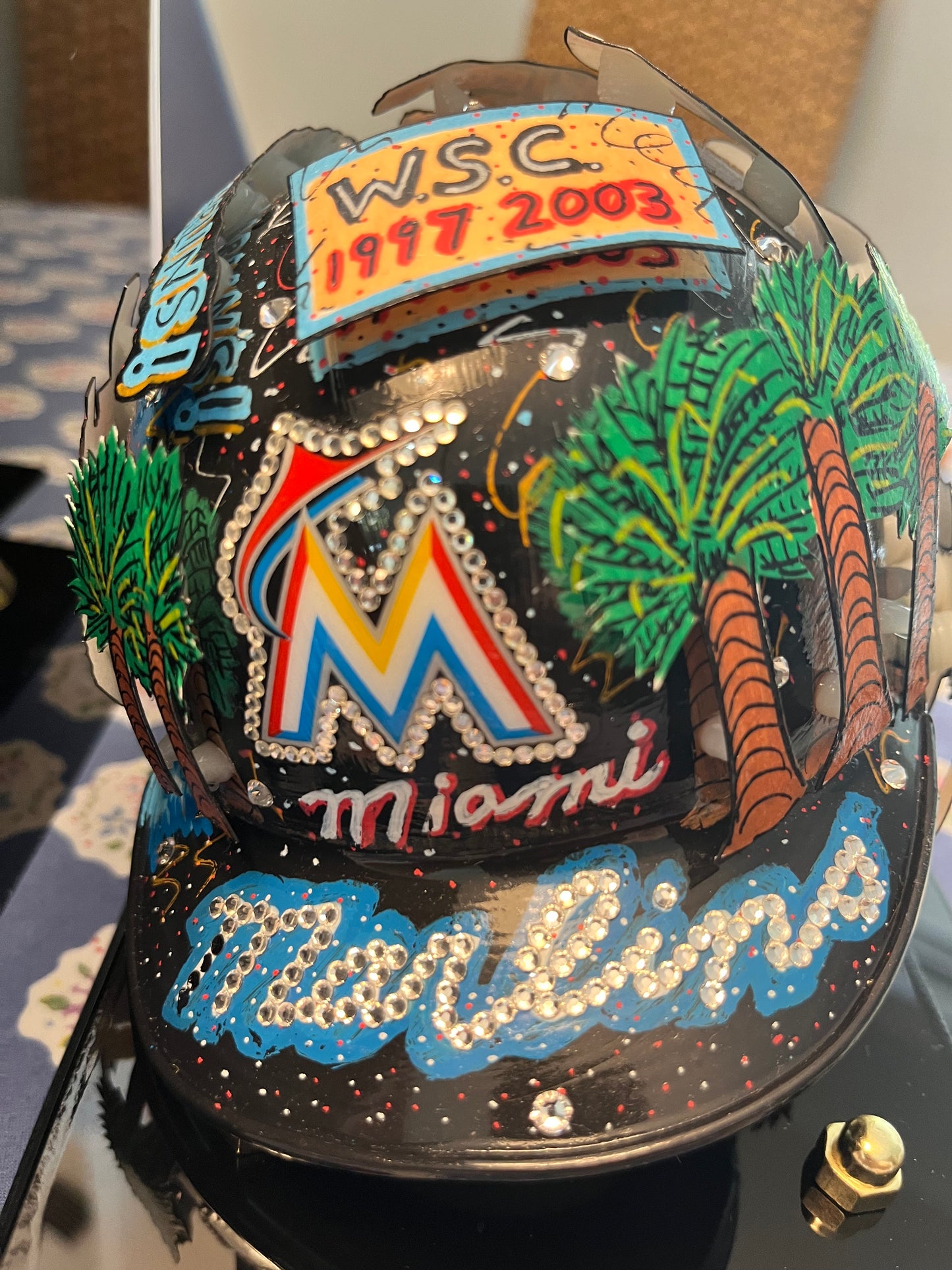 Miami Marlins Original Mini Helmet