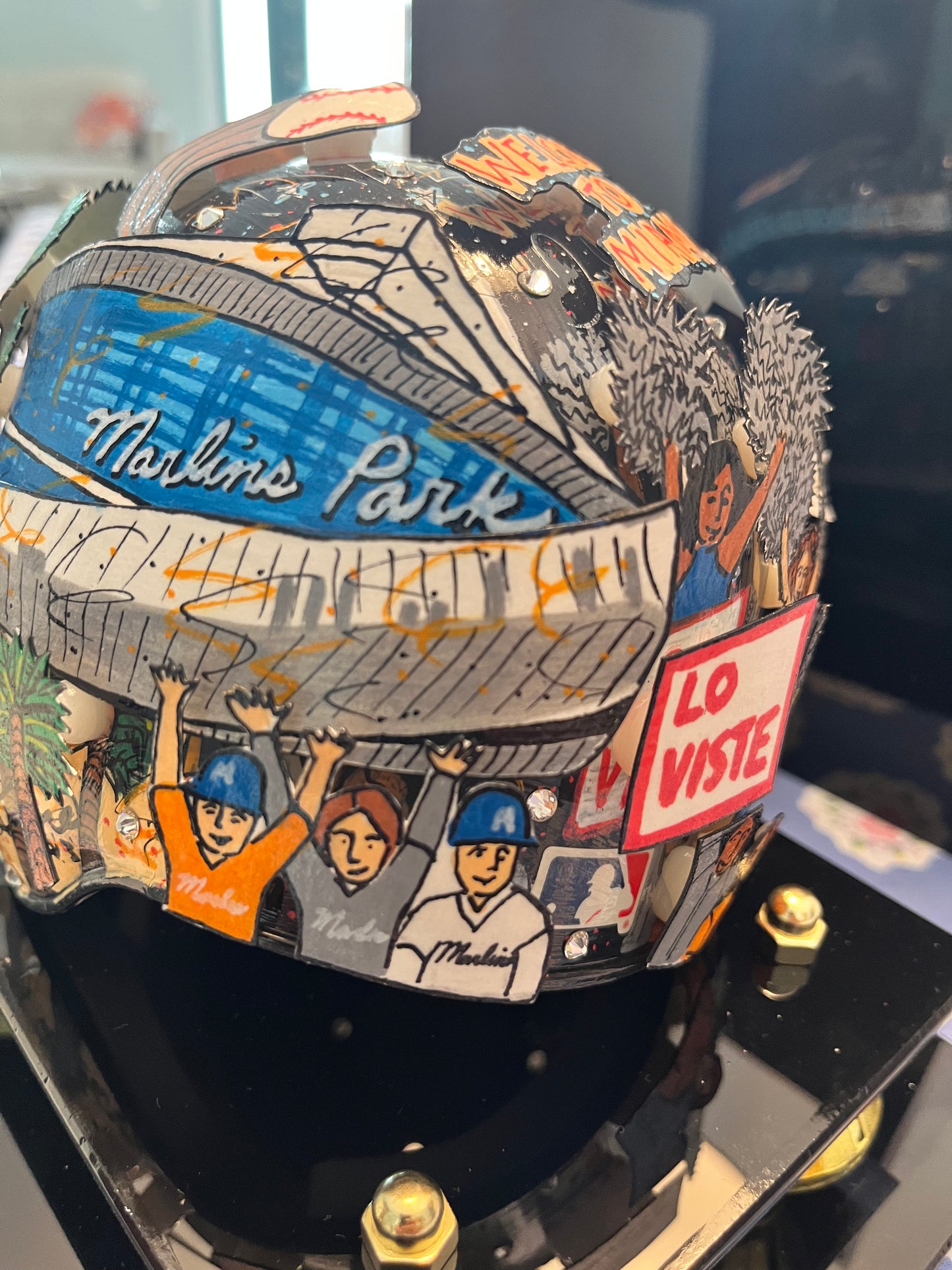 Miami Marlins Original Mini Helmet