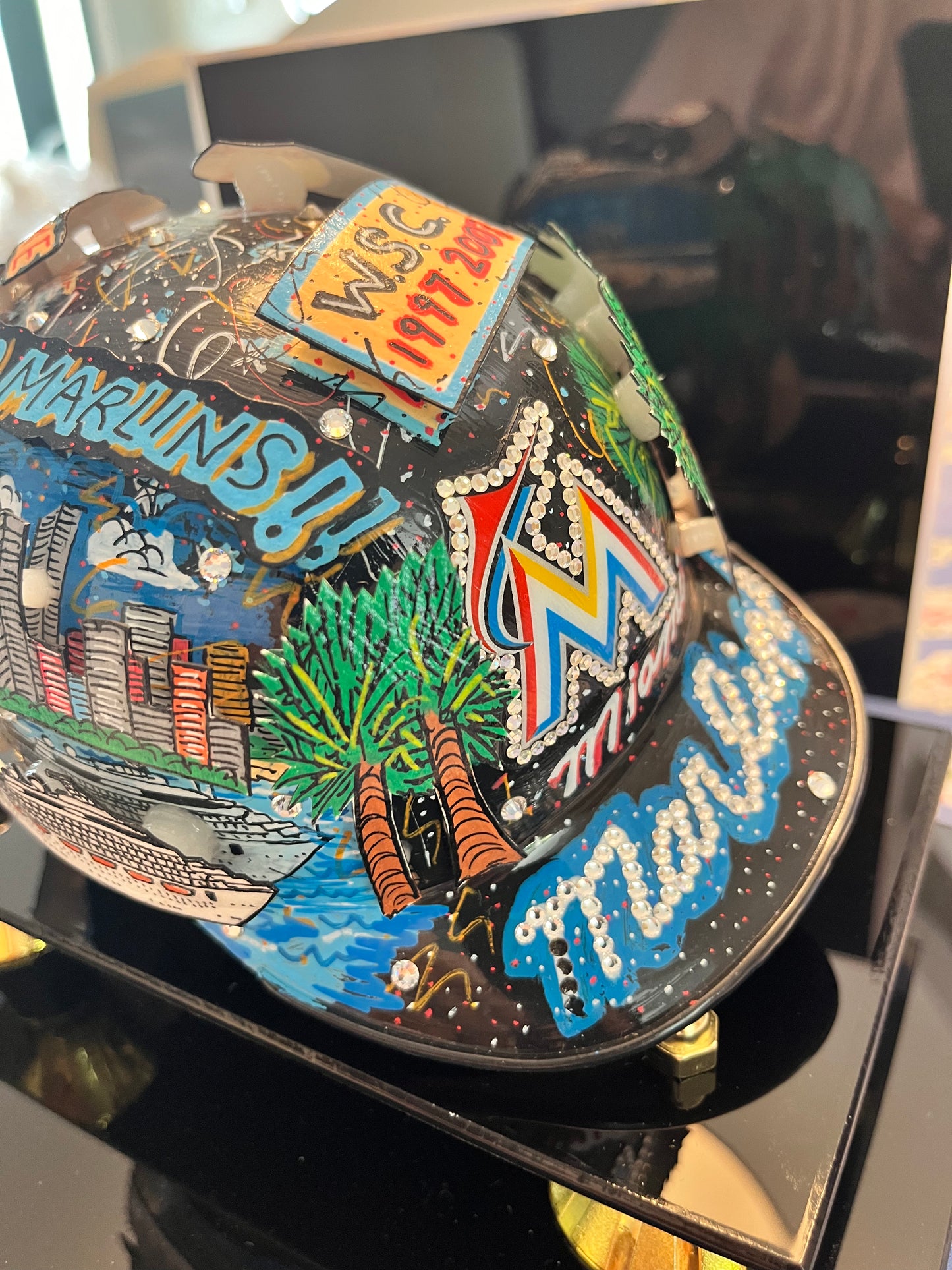 Miami Marlins Original Mini Helmet