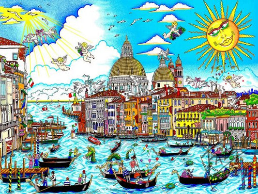 The Sun Rises Over Venice