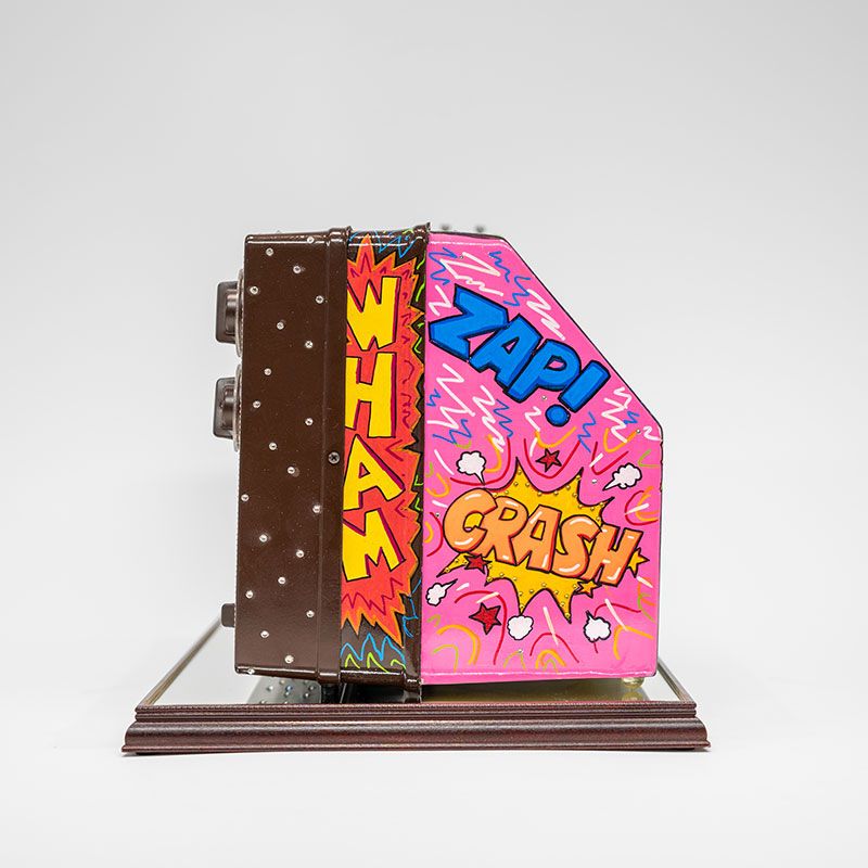 Batman Hand Painted TV Sculpture