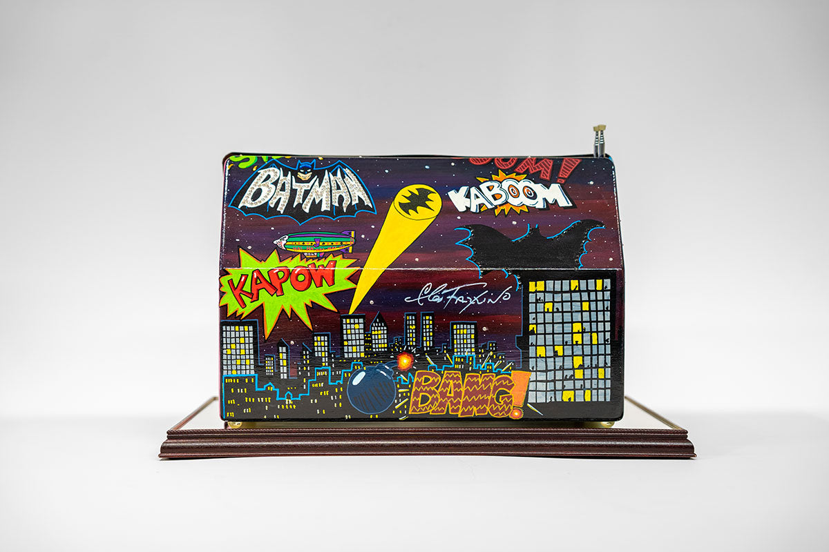 Batman Hand Painted TV Sculpture