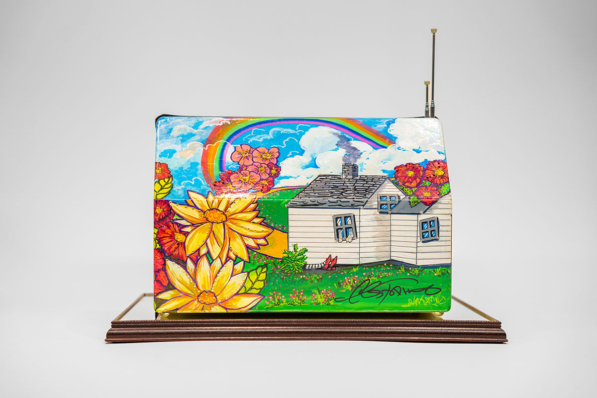 Wizard of Oz  Hand Painted TV Sculpture