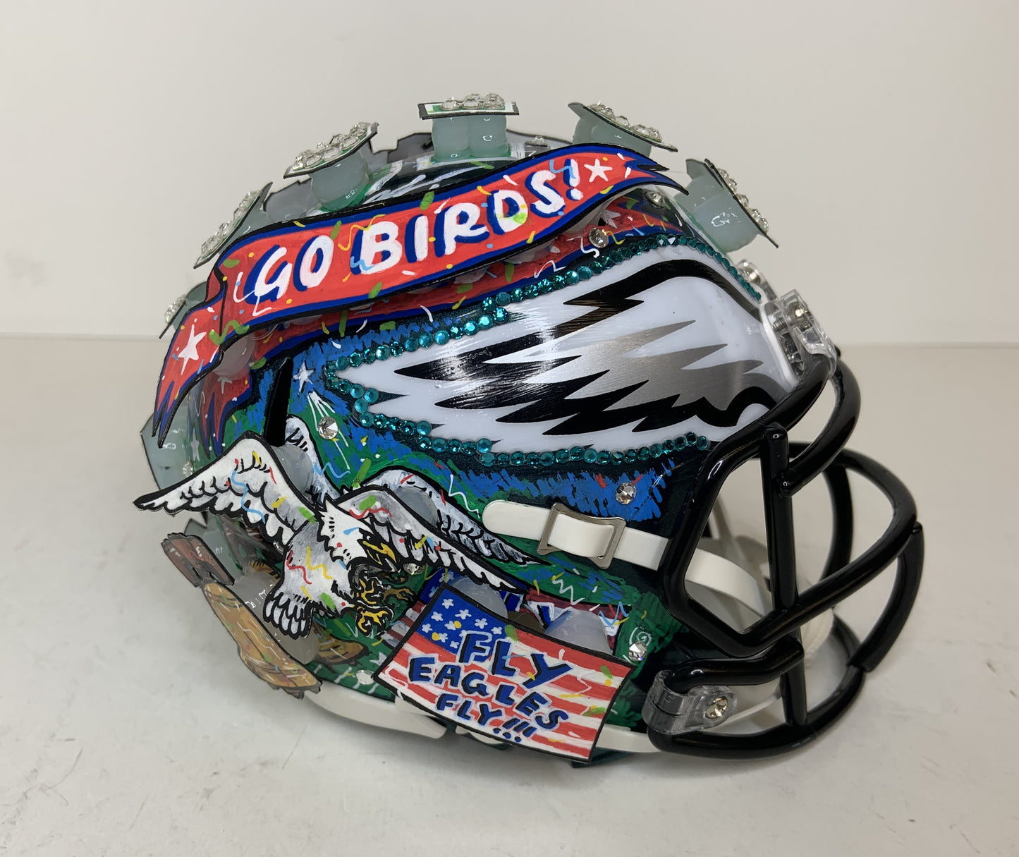 Philadelphia Eagles Mini Helmet 2