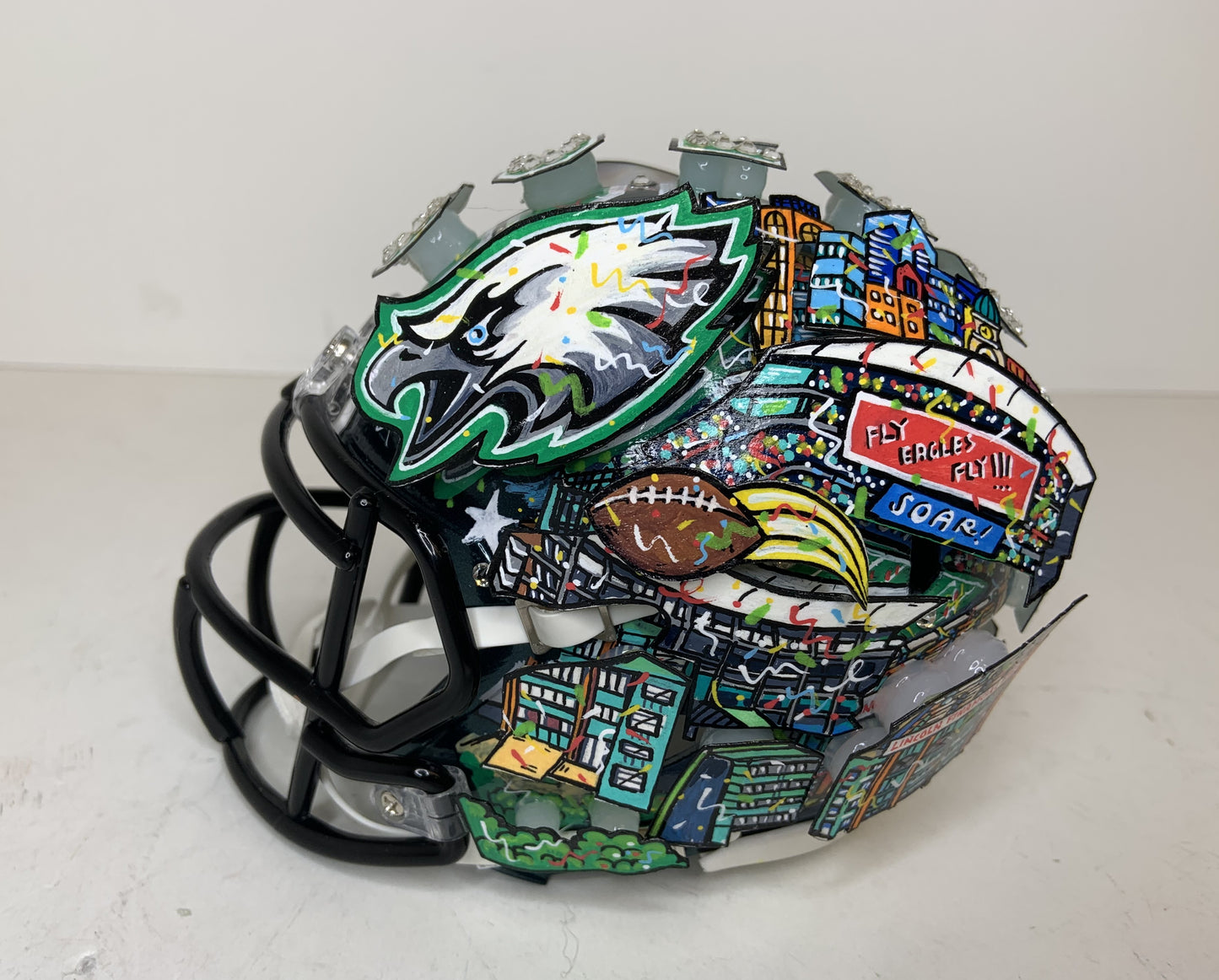 Philadelphia Eagles Mini Helmet 2