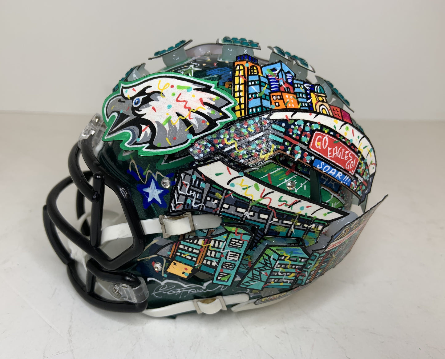 Philadelphia Eagles Mini Helmet 1