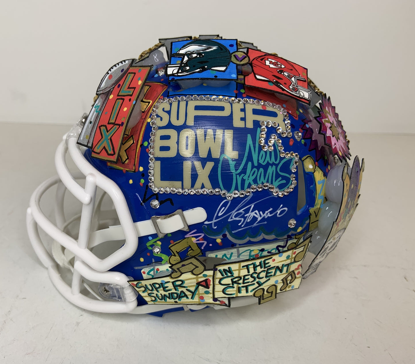 Super Bowl LIX Mini Helmet 2