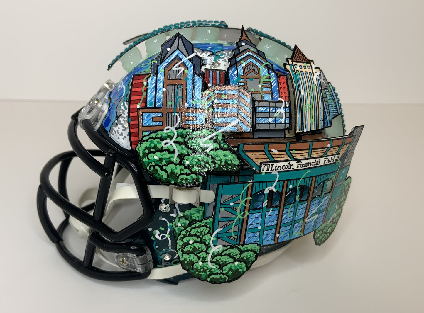 Philadelphia Eagles Mini Helmet 6